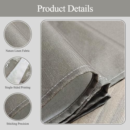 Halloween Spider Web Linen Table Runner 13x72 Inches for Party Decor, Kitchen & Home