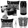 Halloween Skeleton Gift Set - Gothic Dancing Skeleton Figures for Men and Women