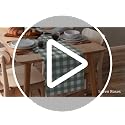 Sage Green Buffalo Plaid Table Runner 48 Inch - Farmhouse Kitchen Decor - Sage Green & White