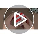 Red and White Christmas Ornaments Set - Candy Cane Holiday Decorations, Hand Painted, Shatterproof Plastic, 48 Pieces