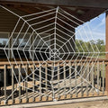 11.8ft White Spider Web Decoration with 9 Coils Halloween Outdoor Indoor