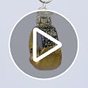 Halloween Glass Blown Ornament Set - Miniature Harvest Themed Tree Decorations, Handcrafted Holiday Collection