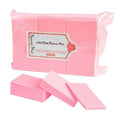Aysekone 600 Pieces Pink Lint Free Nail Wipes Gel Polish Remover Cotton Pads for Manicure and Nail Art