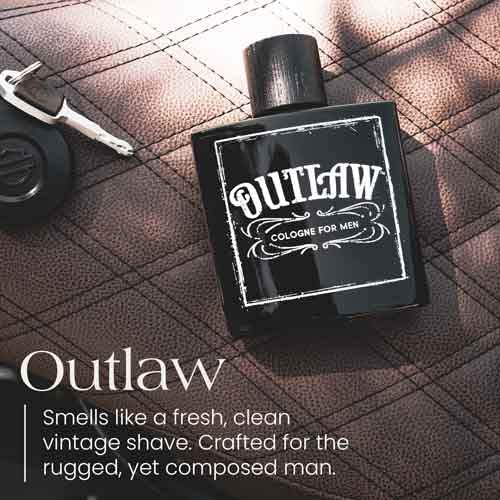 Tru Western Outlaw Men’s Cologne - Refreshing Bergamot, Lavender & Fir Balsam Aroma - 3.4 oz