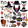 Halloween Photo Booth Props Set for Parties and Photos - 25 Pieces