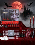 Beetles Halloween Vampiric Feast Gel Nail Polish Kit with Mini UV Light - Dark Red