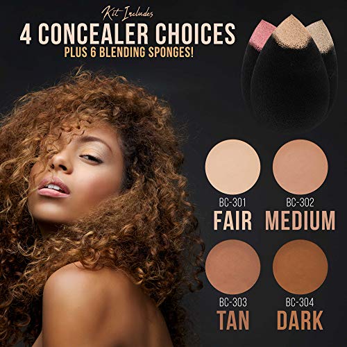 Professional Airbrush Makeup System with Foundation Master Set - 1/2oz