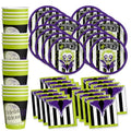 Halloween Ghost Tableware Set for 16 - Beetlejuice Party Supplies - Variation of THIS listing