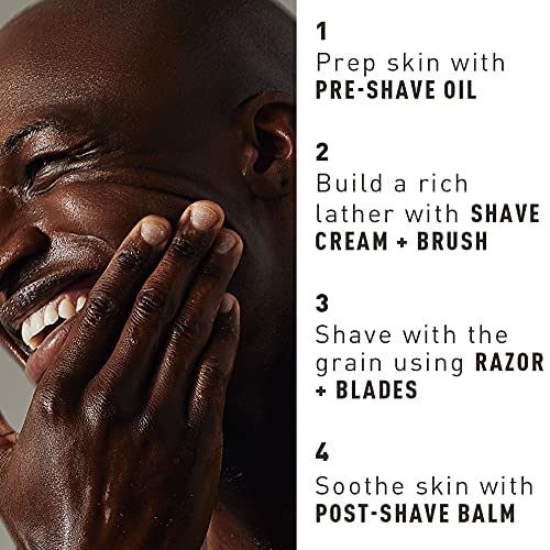 Bevel Shaving Kit for Men - Pre Shave Oil, Shaving Cream & After Shave Balm for Smooth Skin
