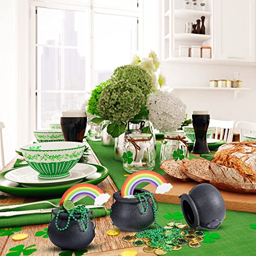 St. Patrick's Day Pot of Gold Candy Buckets and Party Favors Set