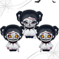 Halloween Foil Balloon Set with Horror Doll Designs for Party Decorations