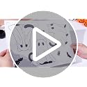 Halloween Window Clings - Reusable Ghost Cat & Pumpkin Decor for Windows & Doors