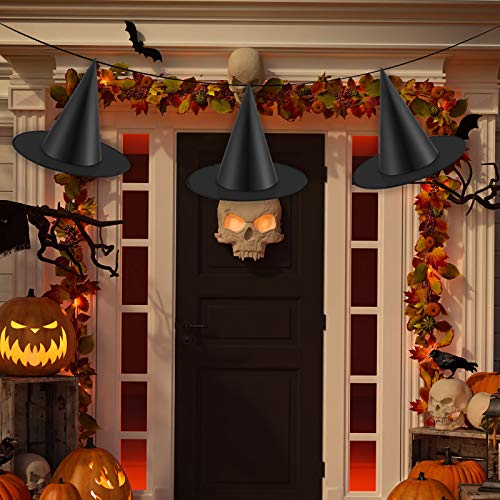 36 Pack Halloween Witch Hats Costume Accessories Black Witch Hats for Party & Decoration
