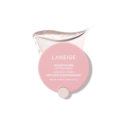 LANEIGE Bouncy & Firm Lip Treatment - Plumping Lip Care with Peony, Collagen, & 5D Hyaluronic Acid