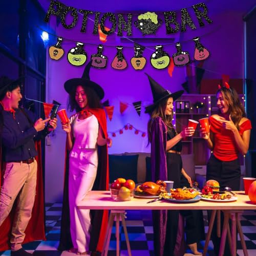 Halloween Potion Bar Banner Party Decorations - Multicolor 4