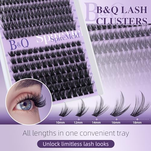 Spiky Lash Clusters Manga Lashes Fluffy Extensions Kit - Variation of THIS listing