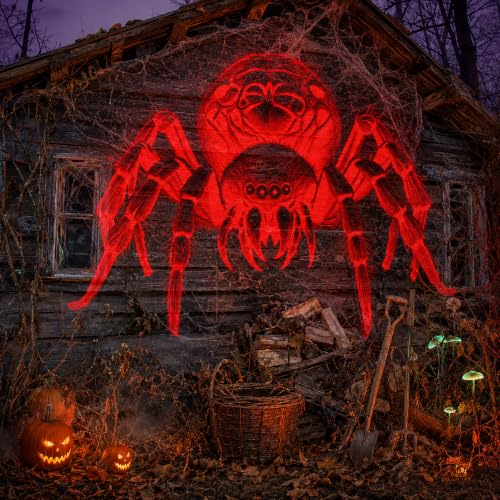 12 in 1 Halloween & Christmas Outdoor Projection Lights - 3D Dynamic Holiday Decorations