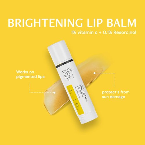 Deconstruct Glow Guard Duo - Brightening Lip Balm (4g) + Gel Sunscreen (50g) | SPF 50+ for All Skin Types