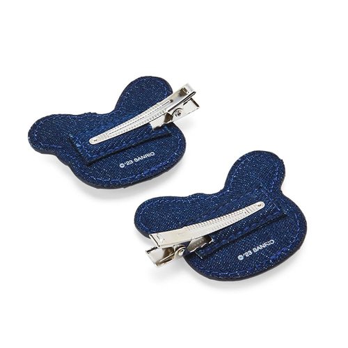 Sanrio 948870 Usahana Hair Clip Set (Heisei Character Ribbon)