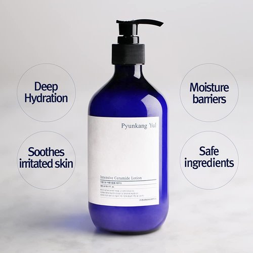 Pyunkang Yul Intensive Ceramide Body Lotion - Non-Greasy, Minimal Ingredients | 500ml (16.9 Fl. Oz)