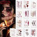 Halloween Zombie Makeup Fake Scar Tattoo Stickers 156 pcs - Variations of THIS listing