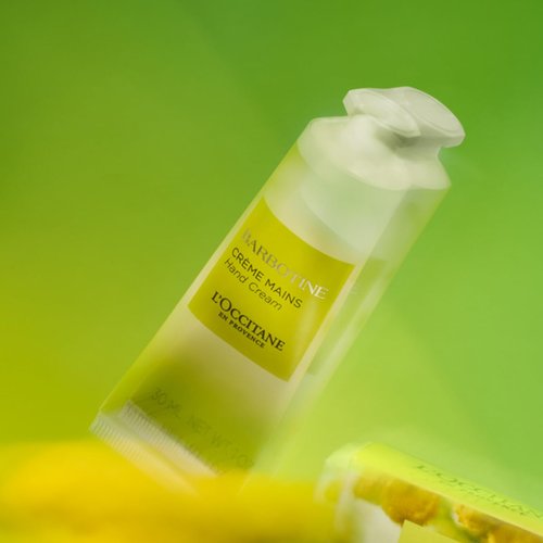 L'OCCITANE Barbotine Hand Cream 30ml | Nourishes Very Dry Hands, Protects Skin, With 20% Organic Shea Butter