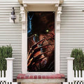 Halloween Killer Door Banner - Horror Movie Character Backdrop for Party & Room Decor