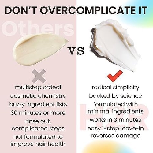 Skiennix Hair Mask - Leave-In Treatment for Damaged Hair | Molecular Bonding for Growth & Repair | Frizz Control