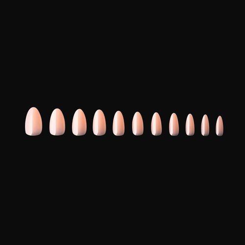 Apres Neutrals Gel-X Chloe Box Of Nail Tips, 11 Sizes 00-9, Soft Gel Tip Box (150pcs) (Natural Almond Medium, 150)