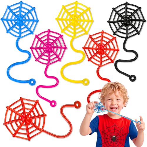 30PCS Sticky Spider Web Hands Halloween Party Favors for Kids