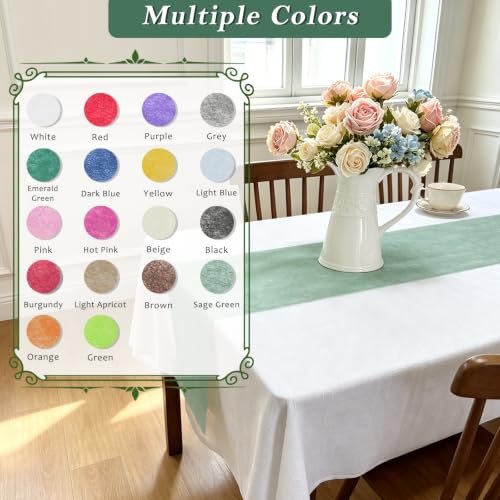 Grey Table Runner Roll Decoration 30g/㎡, 11.8" x 27yd - HiBeauty PRO