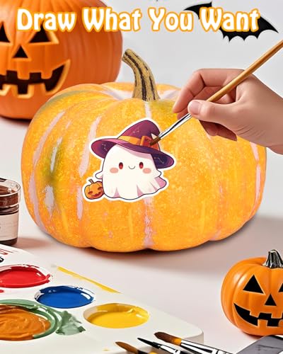 Round 12-Inch Large Artificial Pumpkin Fall Decor Foam Pumpkin