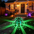 Halloween Pumpkin Iron Projection Lamp Shade - Waterproof Outdoor Yard Decor