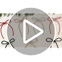 Black Sparkly Glitter Holiday Bows - 6 Pcs 4.3x6 Inch Tree & Gift Decor with Twist Ties