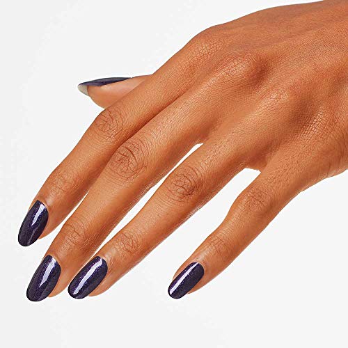 OPI Ink Nail Lacquer - Opaque Dark Purple Shimmer - Long Lasting Nail Polish