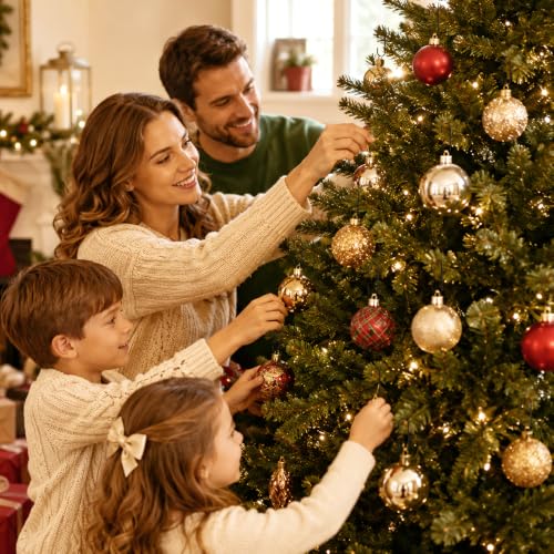Black Ornament Hooks 100PCS - Christmas & Halloween Tree Decorations