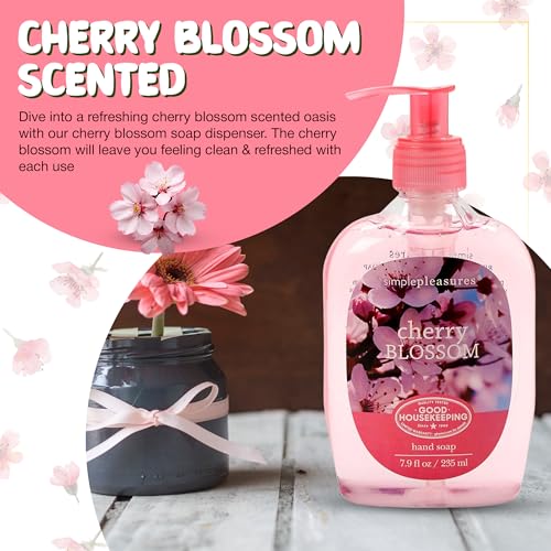 Cherry Blossom Hand Soap Refill Set - 7.9oz + 59oz Assorted Fragrances
