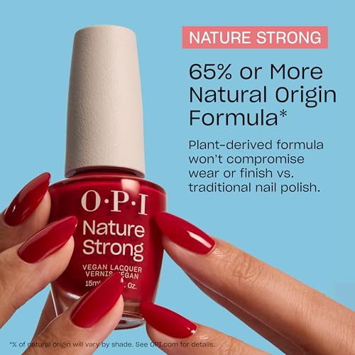 OPI Nature Strong Natural Origin Nail Polish Set - Glowing Places, 3-Step System