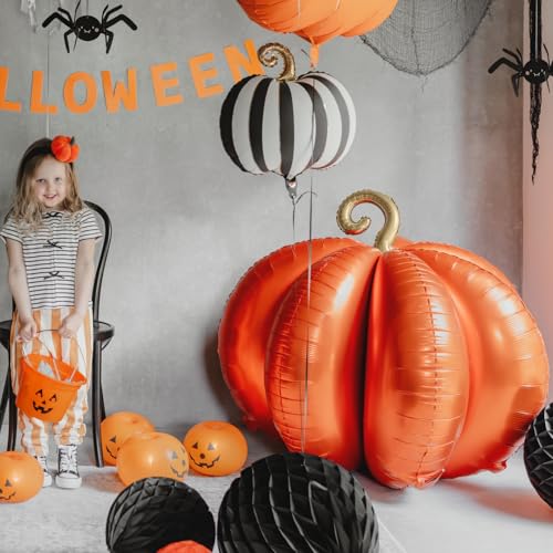 Large Pumpkin Balloon 35.4 Inch Halloween Autumn Party Decor