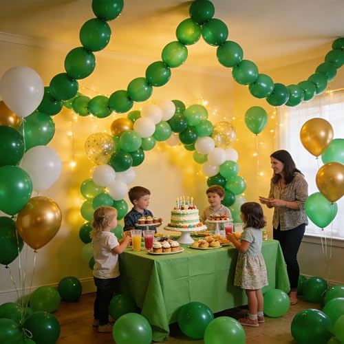 Green Latex Balloons 18 Inch - 30Pcs Large Round Party Balloons for Birthday & Decorations - Variation of THIS listing