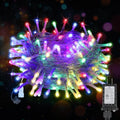 66FT 200 LED Multicolor Christmas String Lights Connectable Outdoor Indoor with Timer & 8 Modes