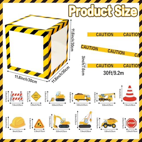 Construction Zone Party Decorations Set - Kid Birthday & Event Decor