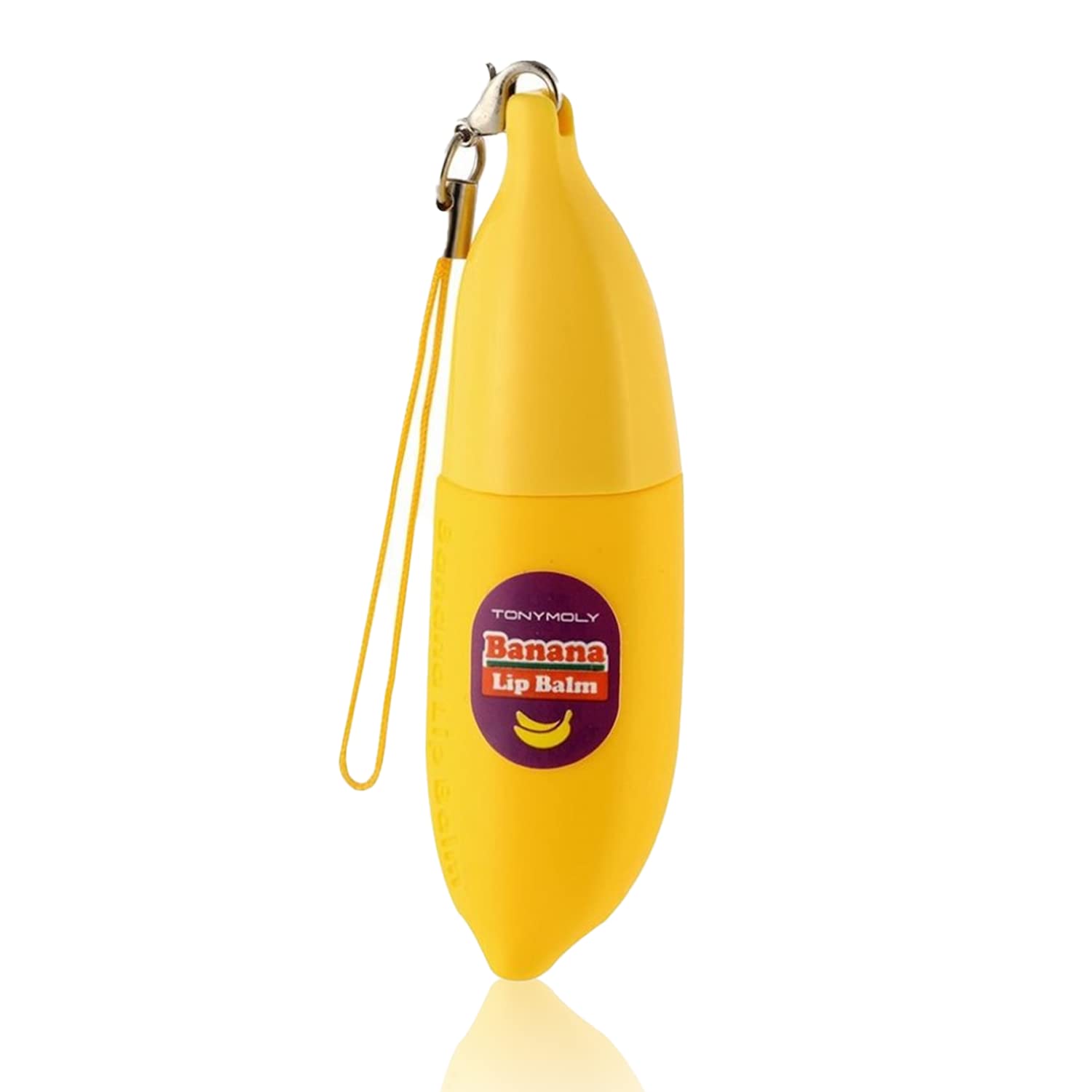 TONYMOLY Magic Food Banana Mini Lip Balm - Hydrating Korean Lip Care with Shea Butter & Vitamin E | Travel Size