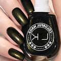 Black Glitter Nail Polish – 13ML Shimmer Finish Quick Dry No UV - Variation: Black Glitter