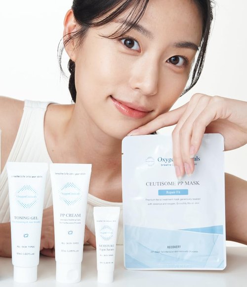 OxygenCeuticals SOS PP Kit - Post Laser Skin Care Gel, Serum & Cream for Moisturizing & Repairing Skin