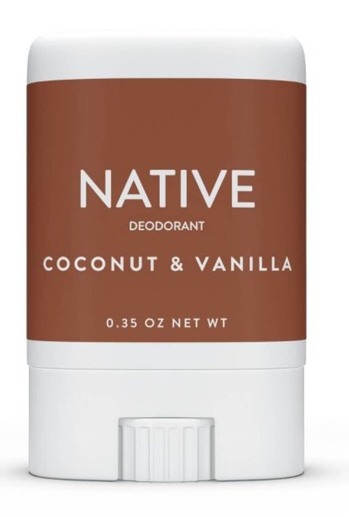Skiennix Coconut & Vanilla Mini Deodorant - Travel Size, Long-Lasting Freshness