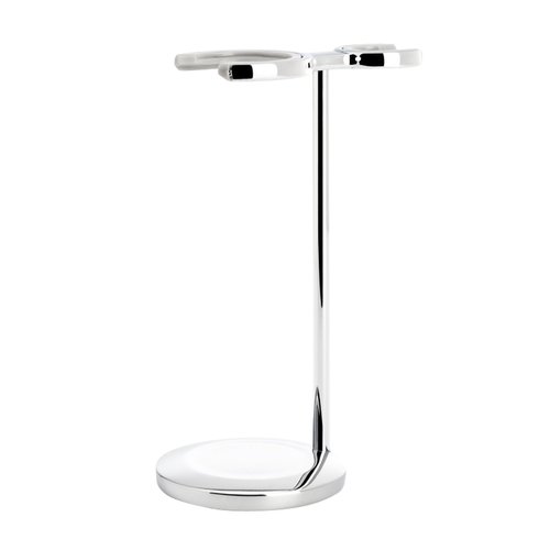 MÜHLE Chrome Shaving Set Stand for VIVO and RYTMO Series Brushes and Razors