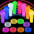 600 Pack Glow Sticks Bracelets for Kids Party Favors, Neon Glow in The Dark Party Supplies