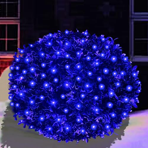 Blue LED Christmas Net Lights 5ft x 5ft Outdoor Indoor Holiday Decor Connectable