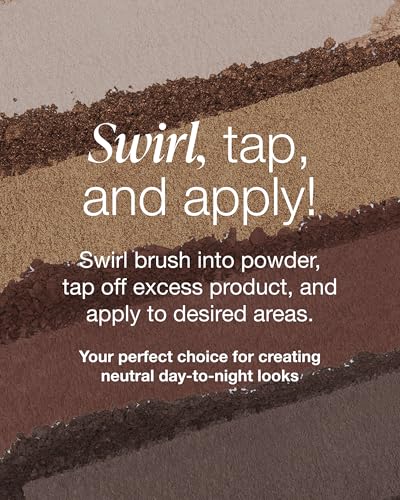 Mineral Fusion Eyeshadow Palette Coffee Break - 0.25 Ounce Vegan Makeup Set